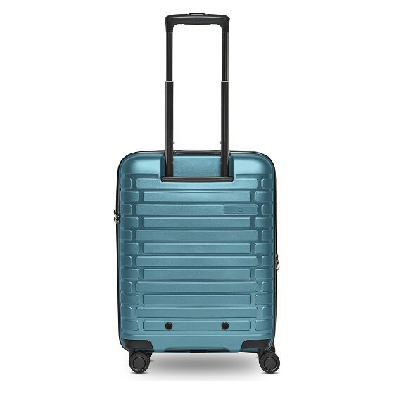 Pactastic Collection 04 THE CABIN + 4 Rollen Kabinentrolley S 55 cm mit Dehnfalte