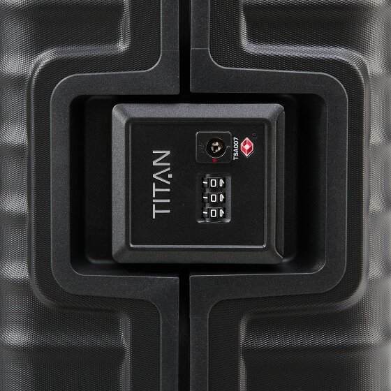 Titan Litron Frame 4 Rollen Kabinentrolley 55 cm Laptopfach