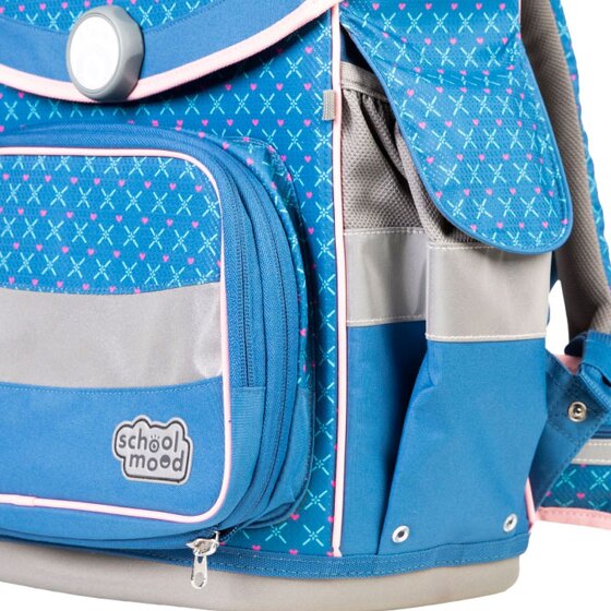 School-Mood Timeless Pro Schulranzen-Set 7-teilig