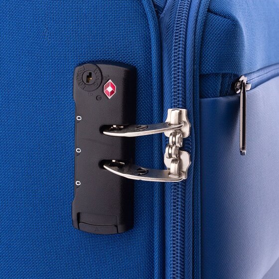 Gladiator 3700 4 Rollen Kabinentrolley 55 cm mit Dehnfalte