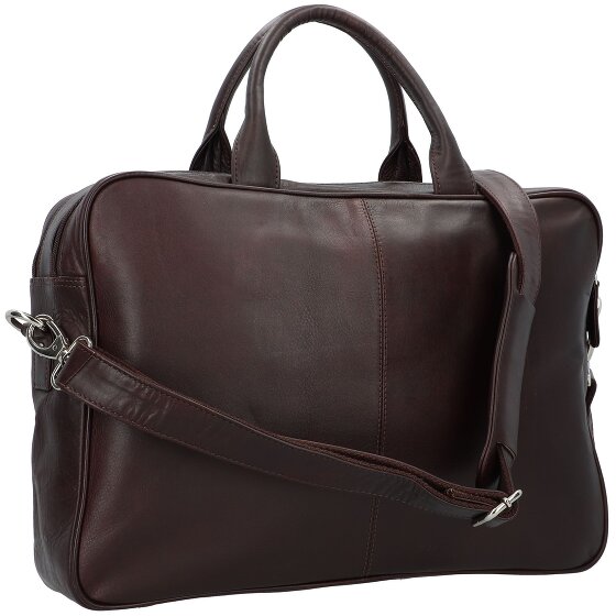 Dermata Aktentasche Leder 40 cm Laptopfach