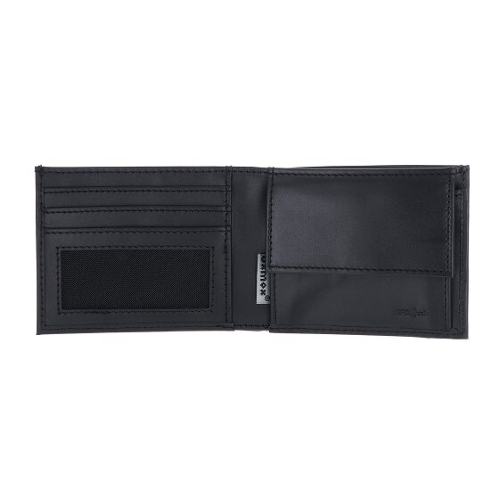 oxmox Leather Geldbörse RFID Schutz Leder 11 cm
