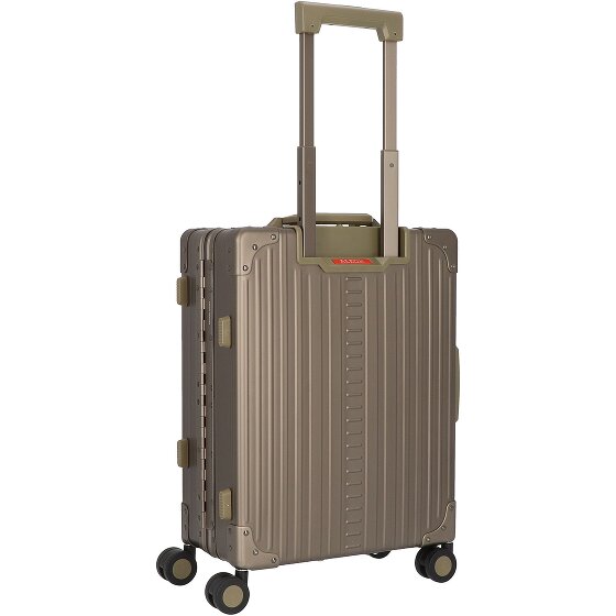 Aleon Traveler International 4-Rollen Kabinentrolley Aluminium 55 cm