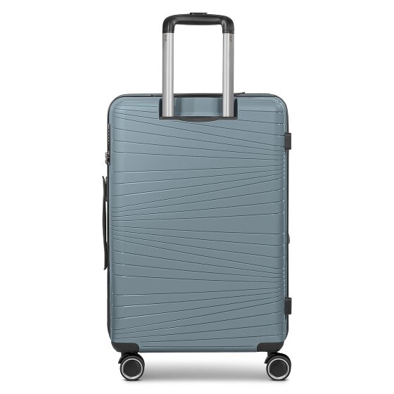 Franky Dallas 3.0 4 Rollen Trolley M 65 cm mit Dehnfalte
