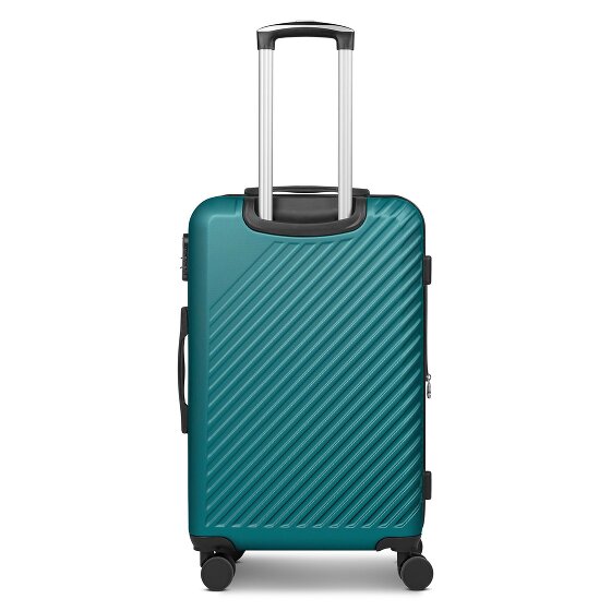 Check.In Paradise 2.0 4 Rollen Trolley M 68 cm mit Dehnfalte