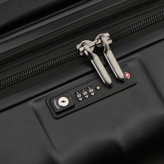 Delsey Paris Carrousel 2 4 Rollen Trolley 77 cm mit Dehnfalte