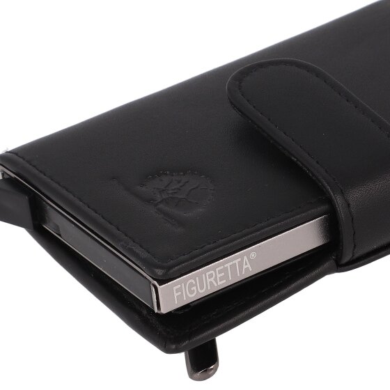 Greenburry Nappa Kreditkartenetui RFID Schutz Leder 7 cm