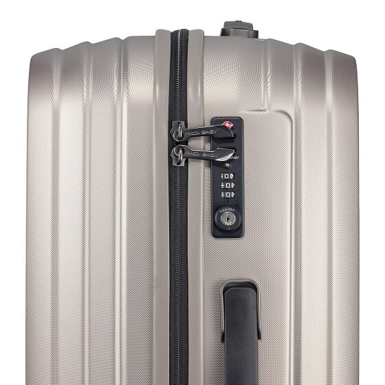Pack Easy Genius 4 Rollen Kabinentrolley S 54 cm