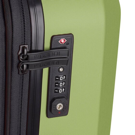 Gabol Montreal 4 Rollen Kabinentrolley S 55 cm mit Dehnfalte