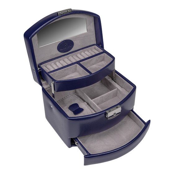 Windrose Merino Schmuckkasten 14 cm