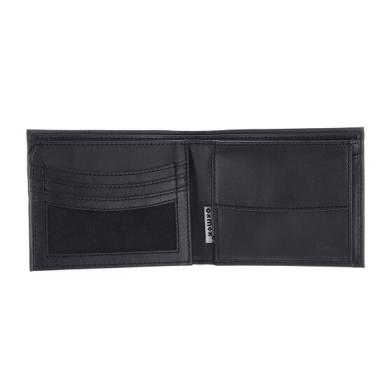 oxmox Leather Geldbörse RFID Schutz Leder 12 cm