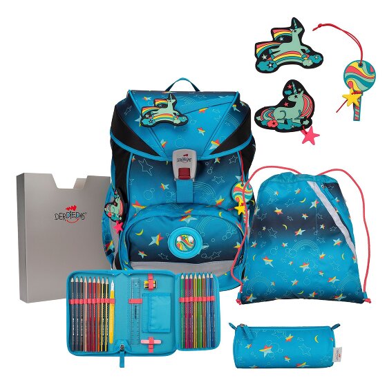 DerDieDas ErgoFlex LED Schulranzen-Set 5tlg.