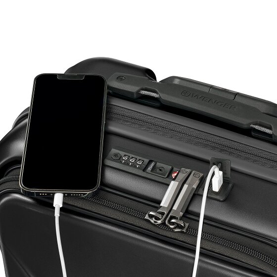 Wenger Amplix 4 Rollen Kabinentrolley 54 cm Laptopfach