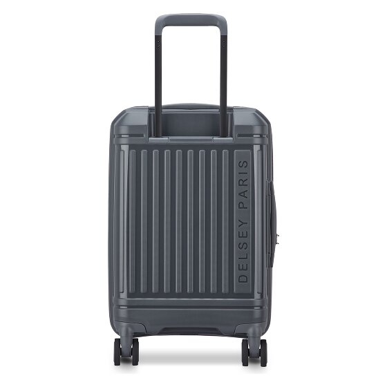 Delsey Paris Lutece 4 Rollen Kabinentrolley 55 cm mit Dehnfalte