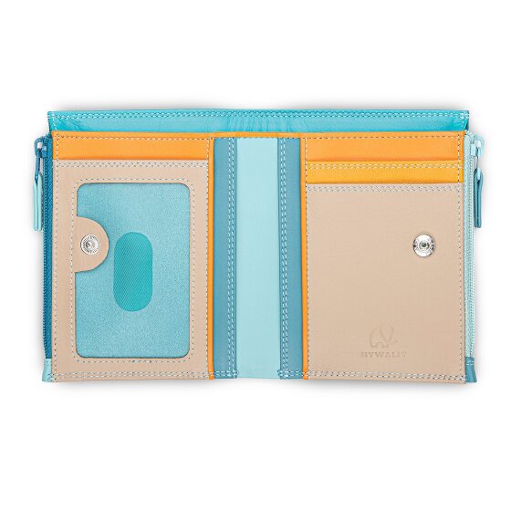 Mywalit Geldbörse RFID Schutz Leder 9 cm