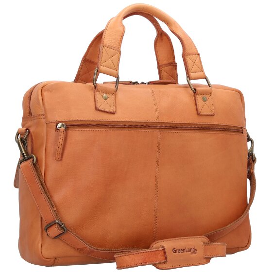 Greenland Nature Nature Aktentasche Leder 42 cm