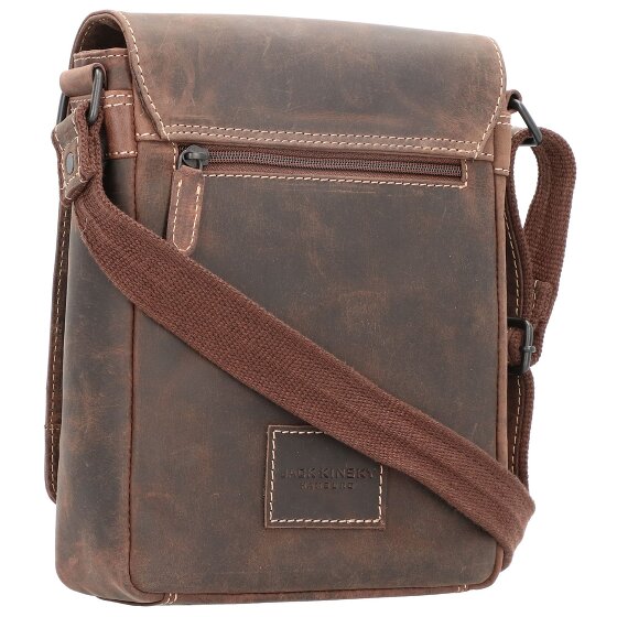 Jack Kinsky Baltimore 3 Umhängetasche Leder 19 cm