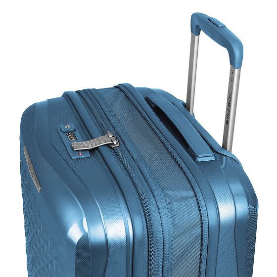 Gabol Queens 4 Rollen Kofferset 4-teilig mit Dehnfalte