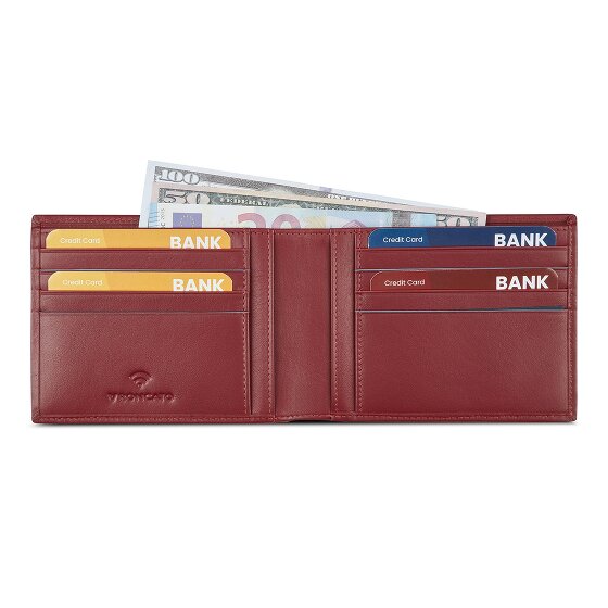 Roncato Detroit Geldbörse RFID Schutz Leder 12.5 cm