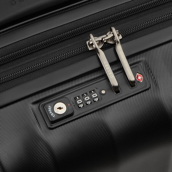 Delsey Paris Carrousel 2 4 Rollen Kabinentrolley 55 cm mit Dehnfalte