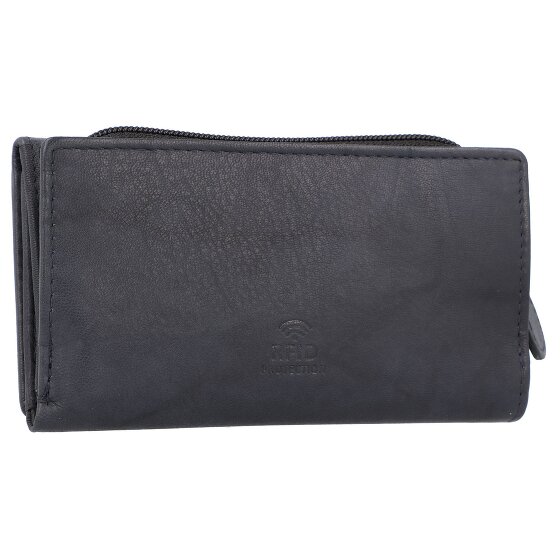 Greenburry Basic Geldbörse RFID Leder 14 cm