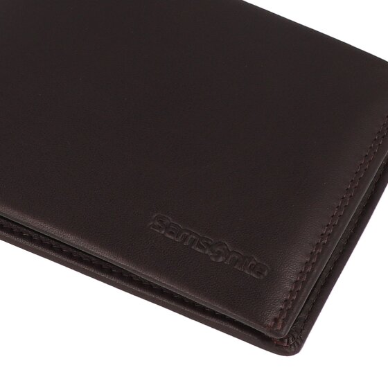 Samsonite Attack 2 Geldbörse RFID Schutz Leder 11.5 cm