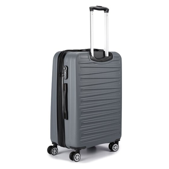 Benzi 5493 4 Rollen Trolley M 66 cm mit Dehnfalte