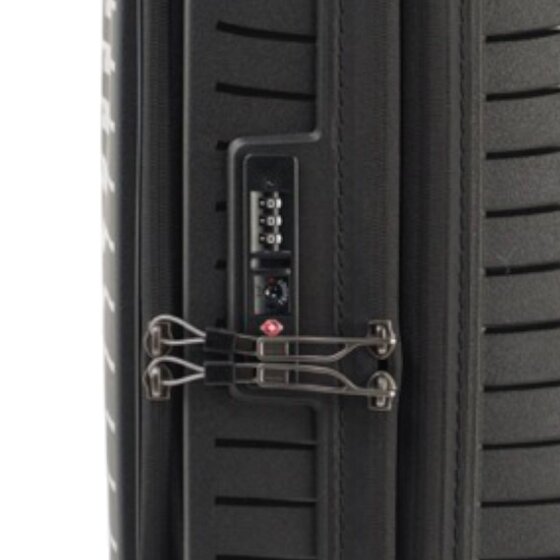 Stratic Novium 4 Rollen Kabinentrolley S 55 cm Laptopfach mit Dehnfalte