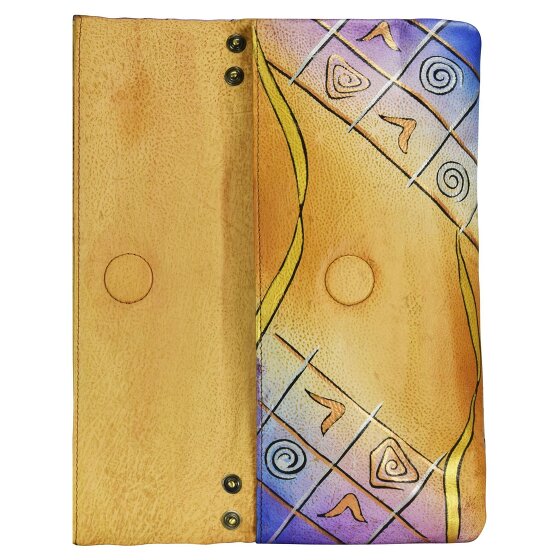 Greenland Nature Art+Craft Clutch Tasche I Leder 30 cm