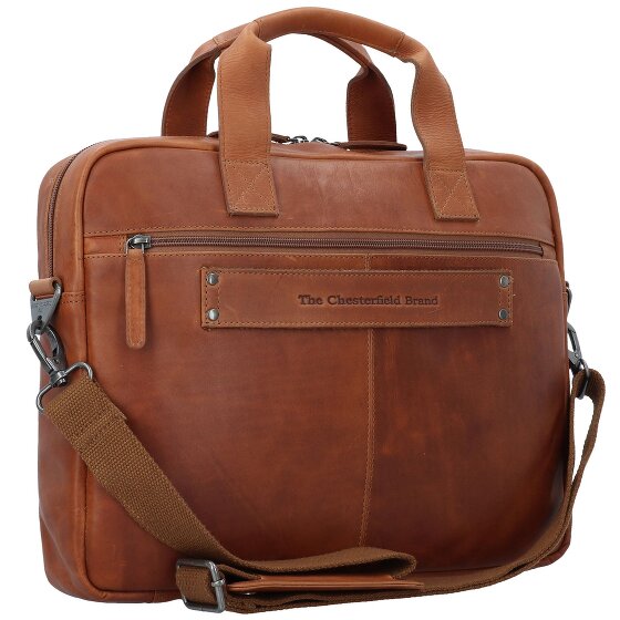 The Chesterfield Brand Wax Pull Up Aktentasche Leder 40 cm Laptopfach