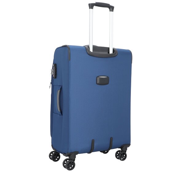 d&n Travel Line 6404 4-Rollen Trolley 68 cm