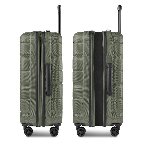 Franky Munich 4.0 4 Rollen Trolley M 66 cm mit Dehnfalte
