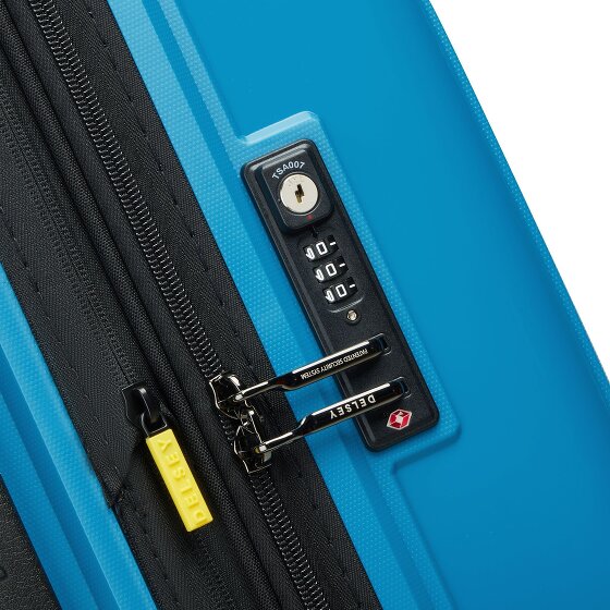 Delsey Paris Lutece Se 4 Rollen Trolley 68 cm mit Dehnfalte