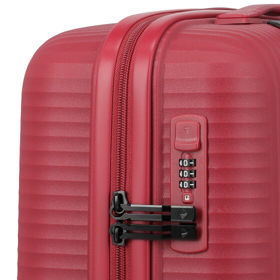 Travelite Air Stripe 4 Rollen Kabinentrolley 55 cm
