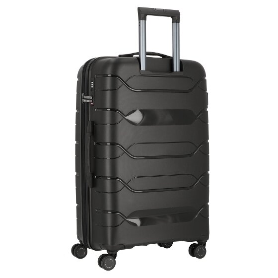 Polestream Strz by Asteroid 4 Rollen Trolley L 74 cm mit Dehnfalte