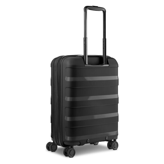 Redolz Pro PP 4 Rollen Kabinentrolley 55 cm mit Dehnfalte