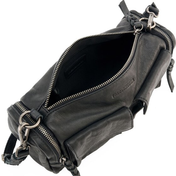 FredsBruder All My Pockets Schultertasche Leder 24 cm
