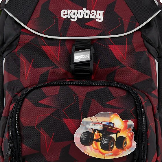 Ergobag Pack Schulranzen-Set 6tlg. inkl. Klettie-Set