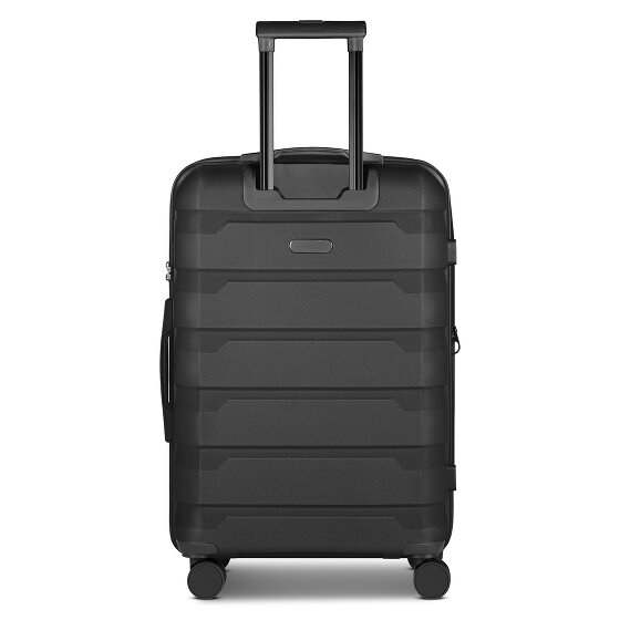 d&n South Dakota 4 Rollen Trolley M 66 cm mit Dehnfalte