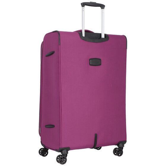 d&n Travel Line 9204 4 Rollen Trolley L 76 cm mit Dehnfalte