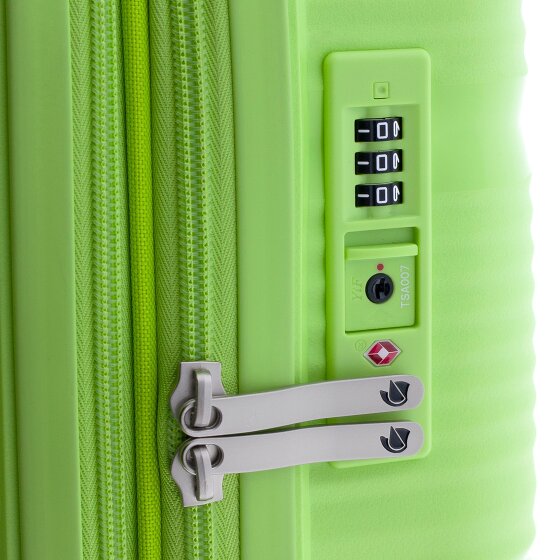 Gladiator 0800 4 Rollen Kabinentrolley 55 cm mit Dehnfalte