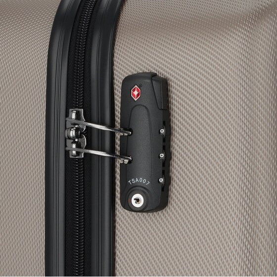 bugatti Lima 2.0 4-Rollen Trolley 66 cm mit Doppelrollen