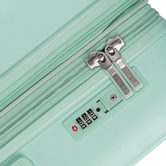 Heys Pastel 4 Rollen Kofferset 3-teilig mit Dehnfalte