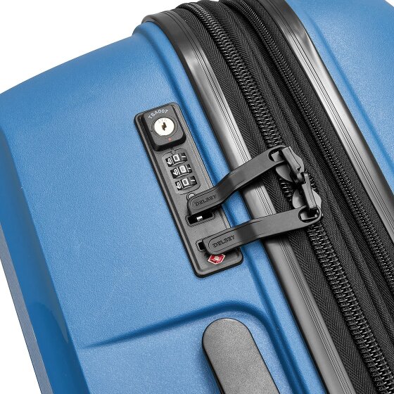 Delsey Paris Belmont Plus 4 Rollen Trolley L 76 cm mit Dehnfalte