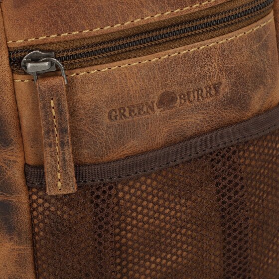 Greenburry Vintage Mini Bag Umhängetasche Leder 13 cm