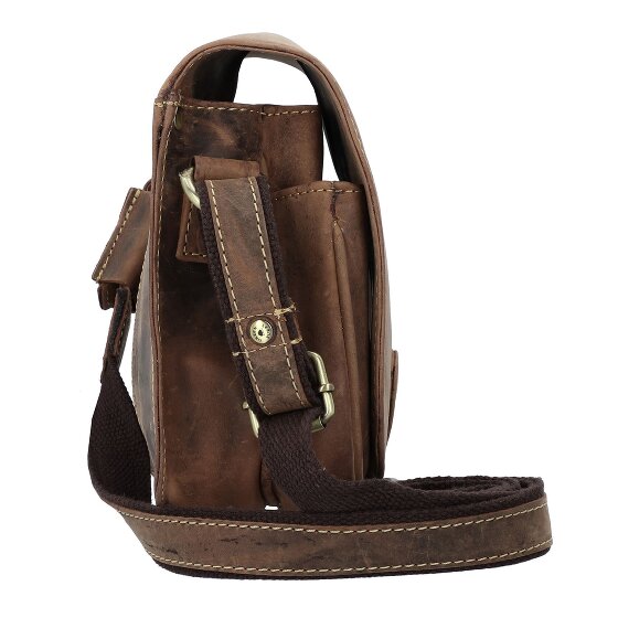 Greenburry Vintage Umhängetasche Leder 16 cm