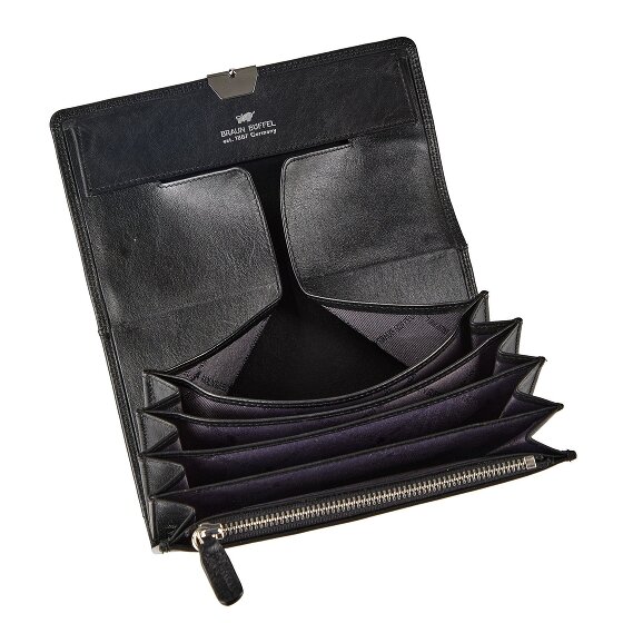 Braun Büffel Golf 3.0 Geldbörse RFID Schutz Leder 17 cm