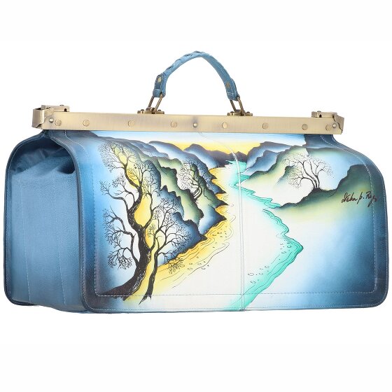 Greenland Nature Art+Craft Doktorkoffer Leder 48 cm Laptopfach