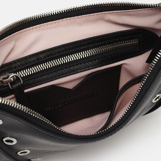 LES VISIONNAIRES Enya Mini Rivet Schultertasche Leder 27 cm