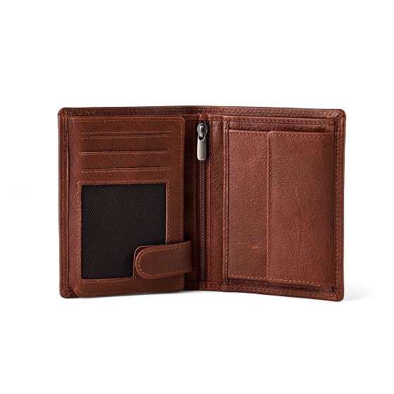 Jack Kinsky Porto 100 Geldbörse RFID Schutz Leder 10 cm